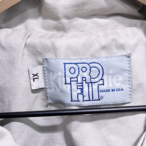 Washington University Bears Vintage Windbreaker Jacket Blue USA Made Mens XL - Picture 9 of 10